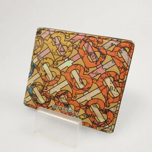 BURBERRY London England MONOGRAM MAP Wallet